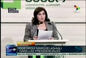 Margvelashvili gana las elecciones presidenciales en Georgia