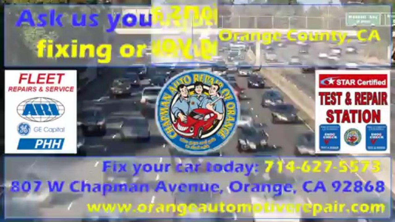 Automotive Repair Service Auto Body Shop in Orange, CA