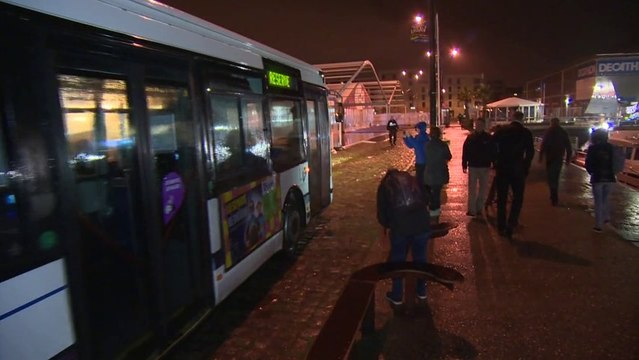 Vent violent sur le village - Transat Jacques Vabre 2013