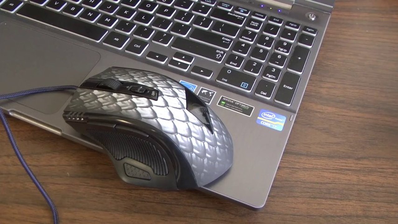 Classic Game Room - SHARKOON DRAKONIA BLACK Gaming Laser Mouse review