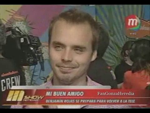 Benjamin Rojas Ya graba para Mis Amigos de Siempre