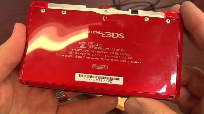 Classic Game Room Flare Red Japanese Nintendo 3ds Review Video Dailymotion