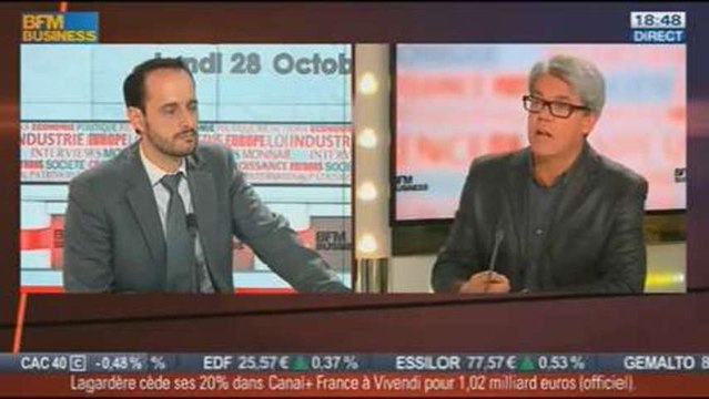 Jérôme Soulet, directeur vidéo, télévision et nouveaux médias de Gaumont dans Le Grand Journal - 28/10 4/4