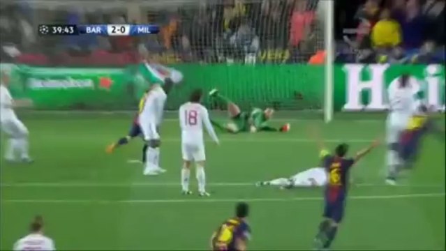 FC Barcelona - AC Milan 4:0 (12.03.2013) Liga Mistrzów - 1/8 finału, rewanż