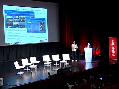 Rencontres R&D de Cap Digital - Le One Minute Madness des projets exposés