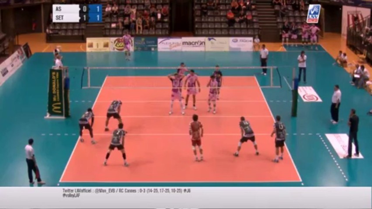 Replay - LAM J6 - AS Cannes / Sète