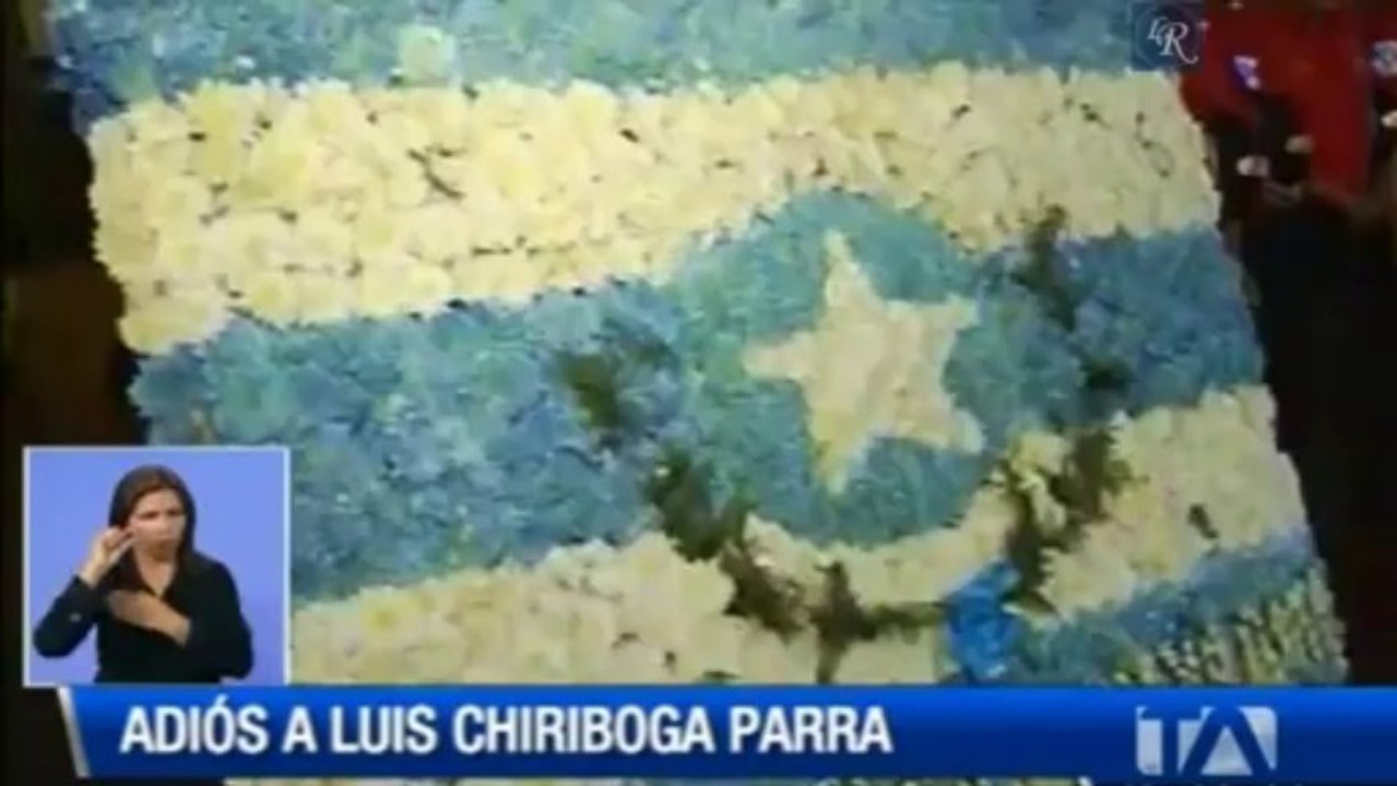 Adiós a Luis Chiriboga Parra, Guayaquil Ecuador