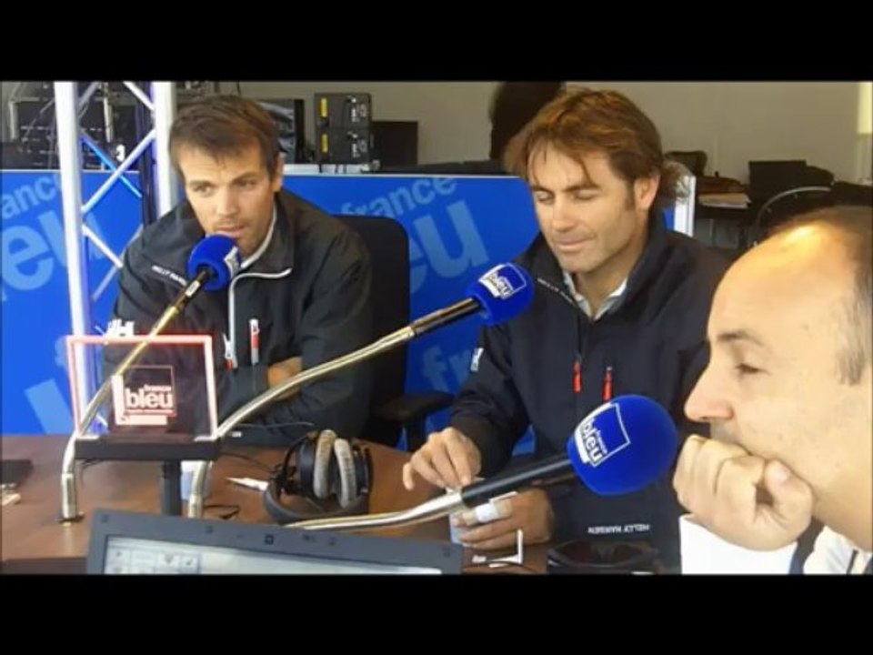 Aurélien Ducroz et Yannick Bestaven : histoire d'une rencontre entre la mer et la montagne.