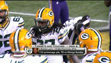 'NFL Fantasy Live': Touches and Targets Week 8