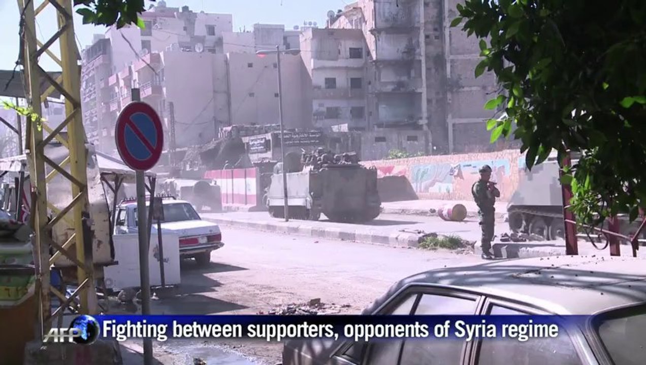 Lebanon army deploys in Tripoli after week of violence