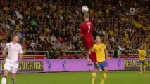 Incroyable But de Zlatan Ibrahimovic (Suède vs Angleterre )