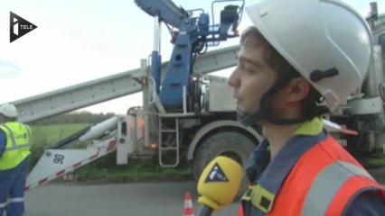 La Normandie durement touché par Christian