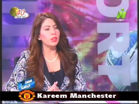 الاعلاميه سها ابراهيم في صفحه الرياضه مع الناقد الرياضي فتحي سند & الاتنين 28 اكتوبر 2013