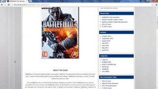 Battlefield 4 Key generator [Activation key for game]