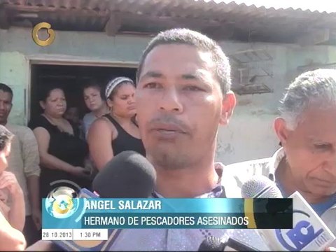 Hermano de pescadores asesinados: Les hicieron una emboscada, porque ellos eran hombres sanos