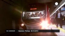 L'Europe et la Turquie unies par le Marmaray, le tunnel intercontinental