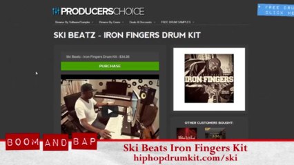Boom and Bap: Ski Beatz Iron Fingerz Kit