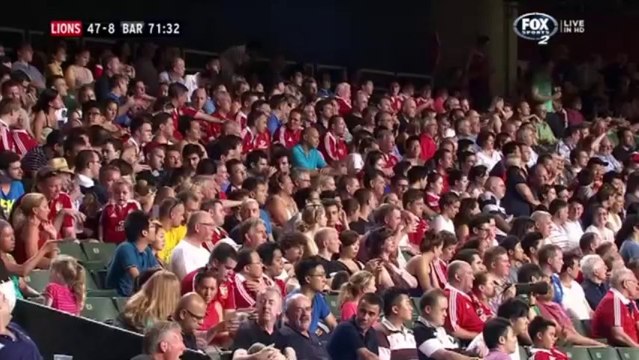 Lions tour 2013 Barbarians British and Irish Lions (2nd Half)