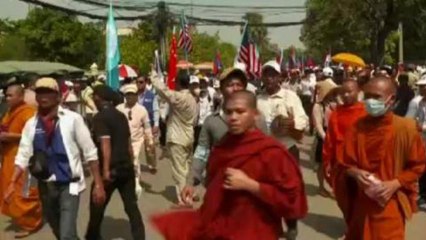 Cambodia's opposition to widen protests