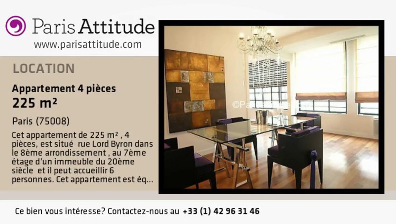 Appartement 3 Chambres à louer - Arc de Triomphe, Paris - Ref. 3927