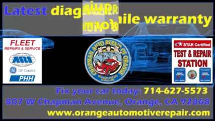 (714) 855-3231: Acura Smog Check Service in Orange