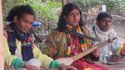 Baul Singing Group near Shantiniketan