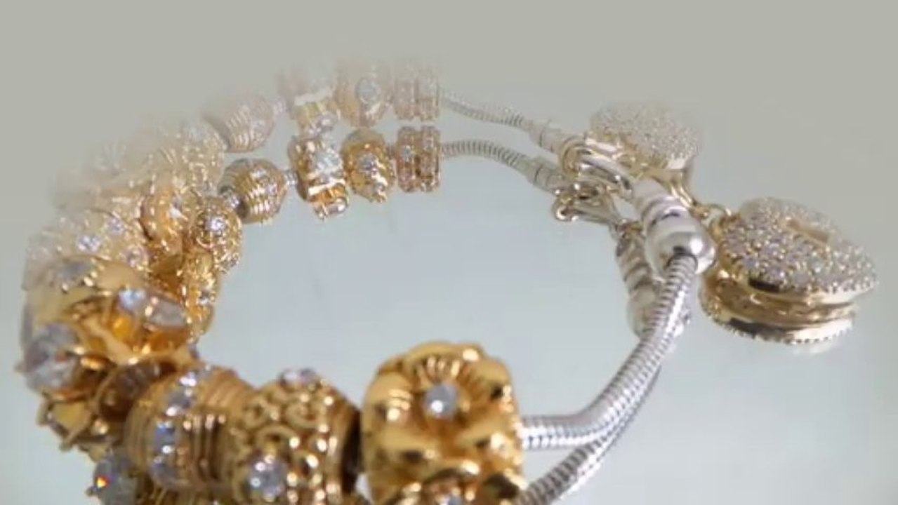 Sterling silver beads gold plated from Thailand manufacturer