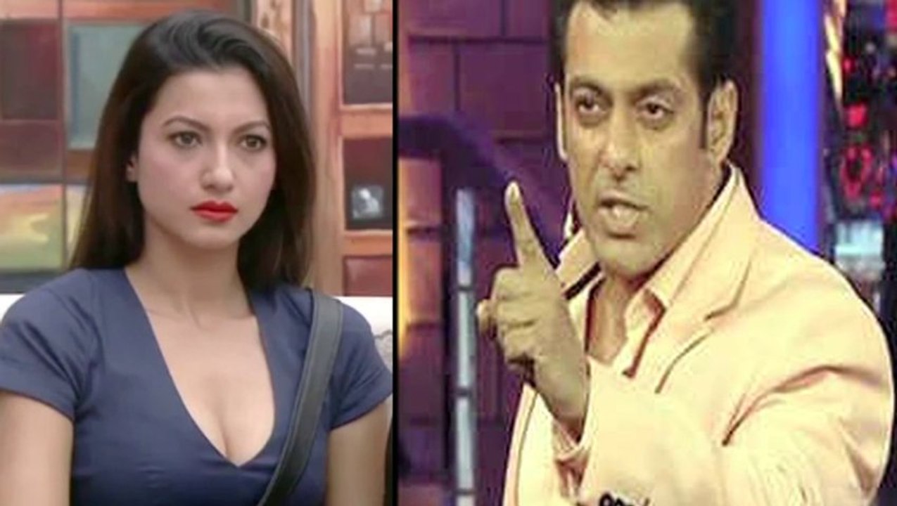 Salman Shouts At Gauhar Khan - BIgg Boss 7
