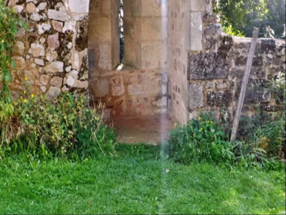 Les ruines du château de Bressuire