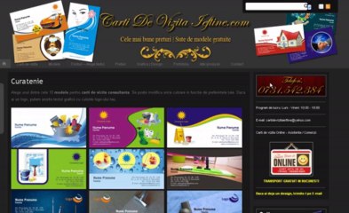 Carti de vizita coafor cosmetica frizerie