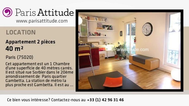 Appartement 1 Chambre à louer - Gambetta, Paris - Ref. 2701
