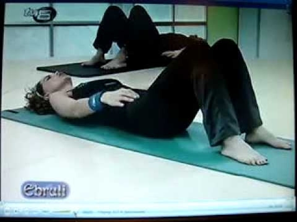 Ebru Şallı pilates göbek eritme hareketleri 2-Plates Egzersizleri ile karın zayıflatma