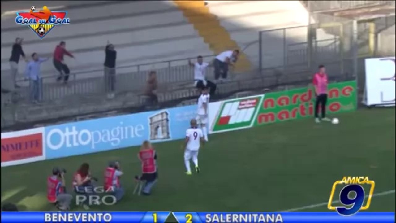 Benevento - Salernitana 1-2 | Sintesi 9^ Giornata Lega Pro Prima Divisione Girone B 27/10/2013