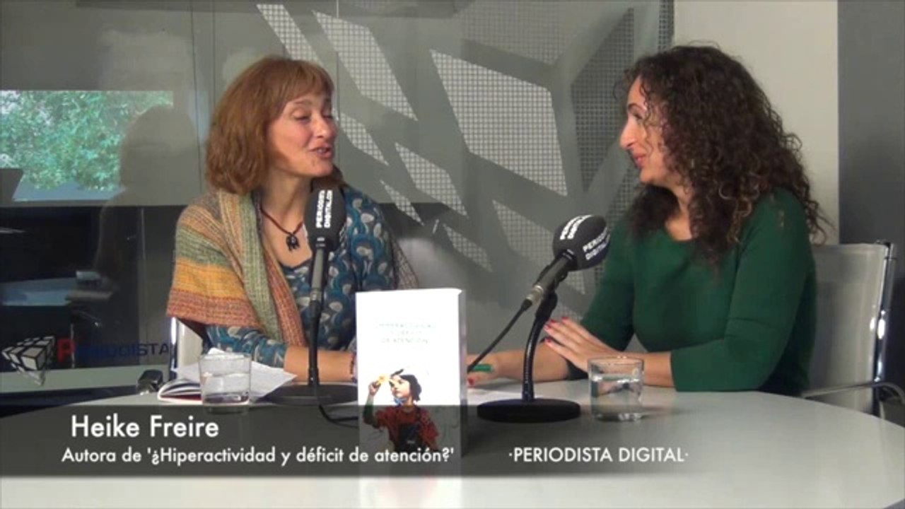 Heike Freire, autora de '¿Hiperactividad y déficit de atención?'. 28-10-2013