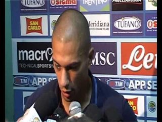 Napoli-Torino 2-0 - Inler: "Orgoglioso delle 100 partite in azzurro" (27.10.13)