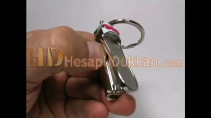 Babet şeklinde çanta askısı promosyon ürünü