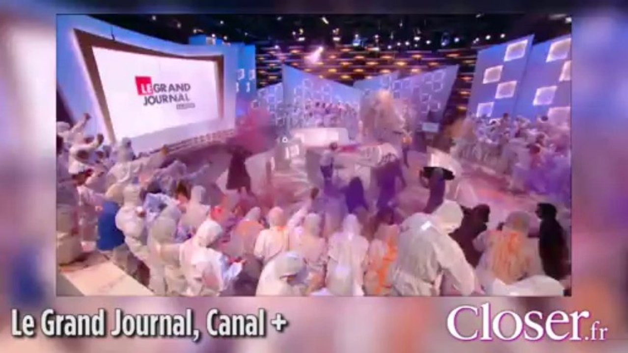 José Garcia repeint le plateau du Grand Journal avec Antoine de Caunes