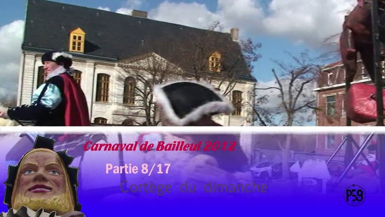 Carnaval de Bailleul 2012, partie 8/17 - Cortège du dimanche