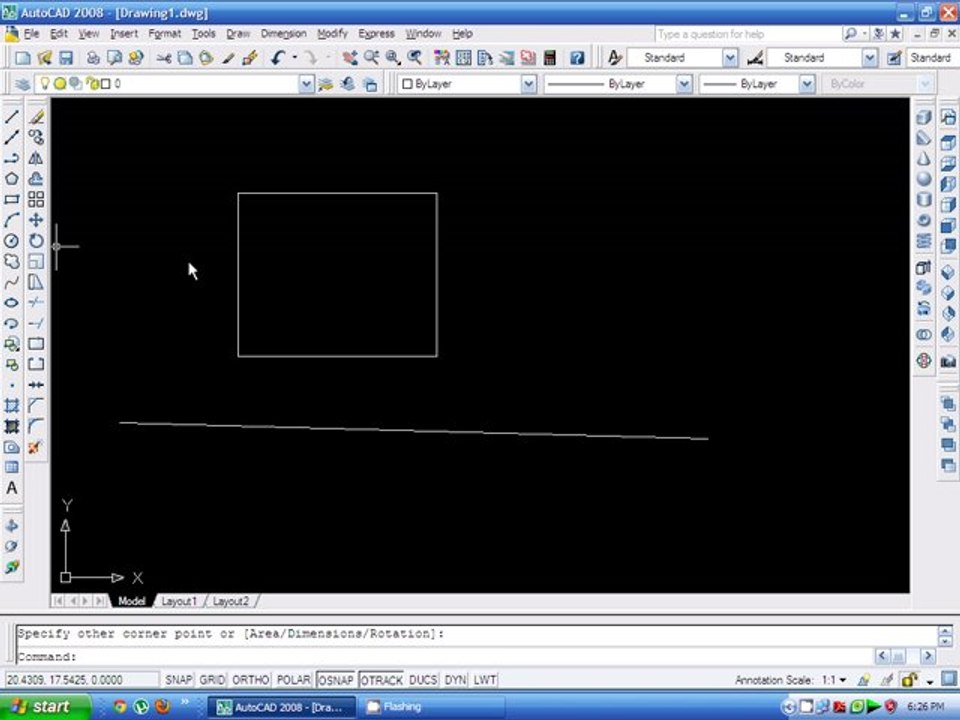 Autodesk - Auto CAD 20062008 - Command - Stretch - Urdu / Hindi