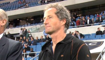 Michel Desjoyeaux donnait le coup d'envoi de HAC - Brest: interview