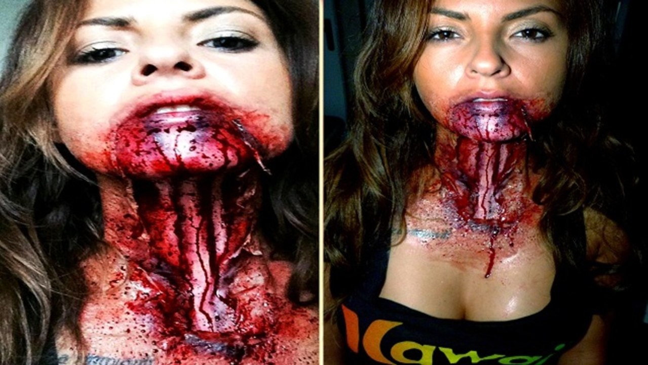 Maquillage Effets Spéciaux : Gorge Ouverte