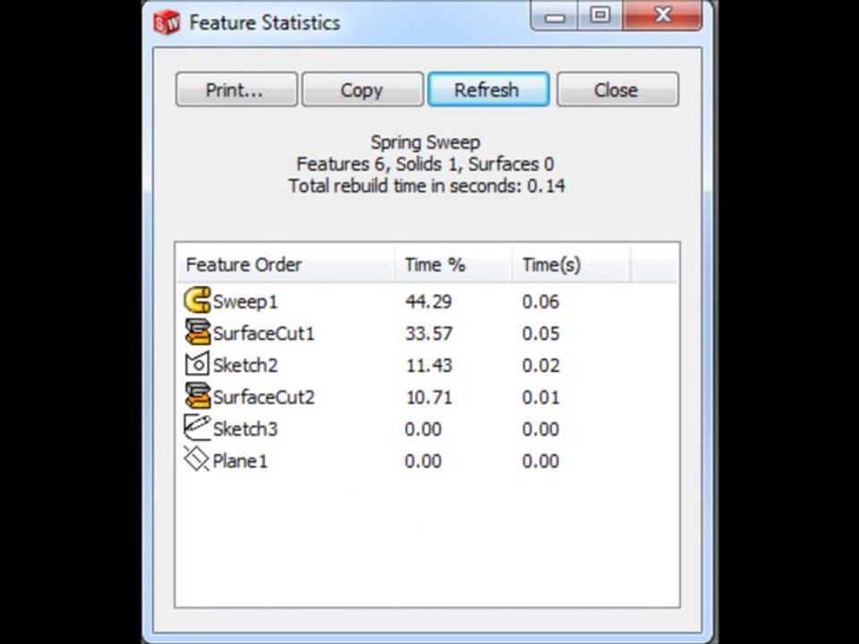 How to Create a Spring,, SolidWorks 2012, using Sweep Revolve,, Tutorial HD