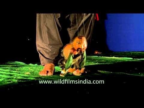 Jaadu ka Kamaal - Puppet dance at Durga Puja Celebration, CR Park, Delhi