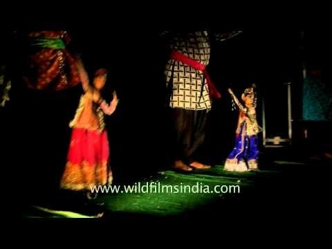 Puppet Dance - Durga Puja Celebrations at CR Park