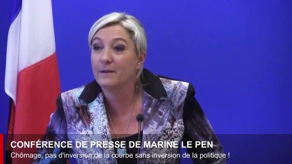 Conférence de presse de Marine Le Pen (25 octobre 2013)