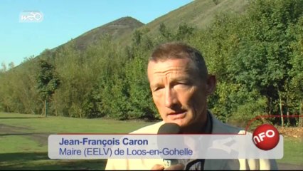 Terrils : Des lumières installées au sommet