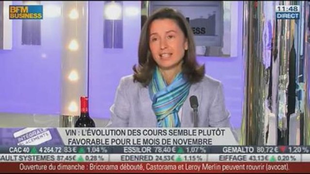 Vins: bonne évolution des cours en octobre, Angélique de Lencquesaing, dans Intégrale Placements - 29/10 1/2