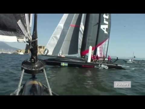 British Olympian dies in America's Cup training accident