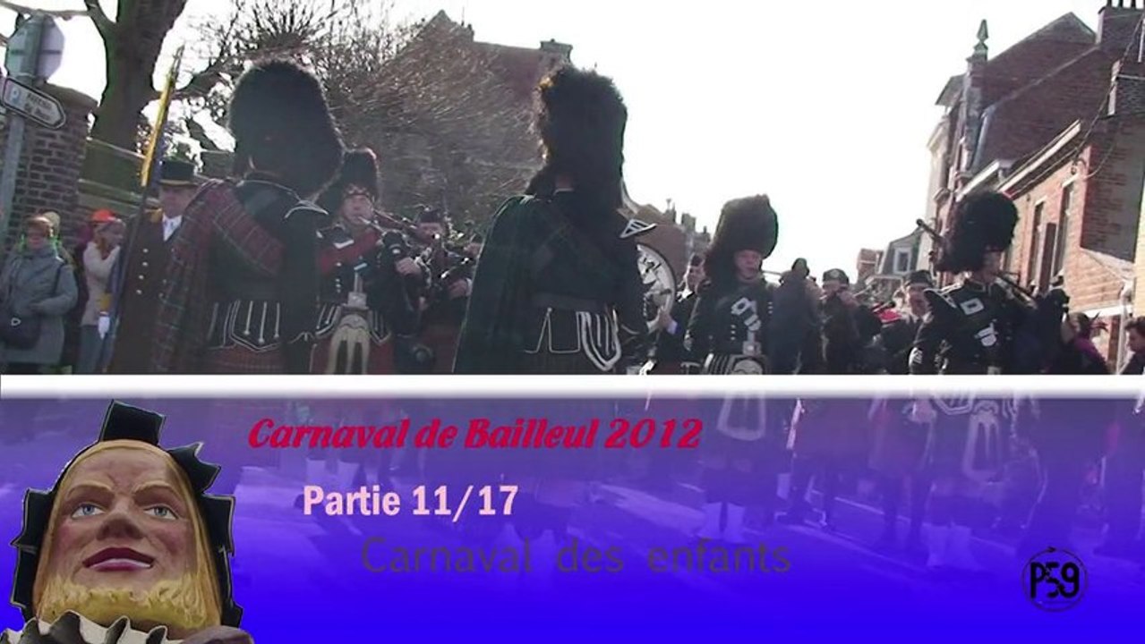 Carnaval de Bailleul 2012, partie 11/17 - Carnaval des enfants