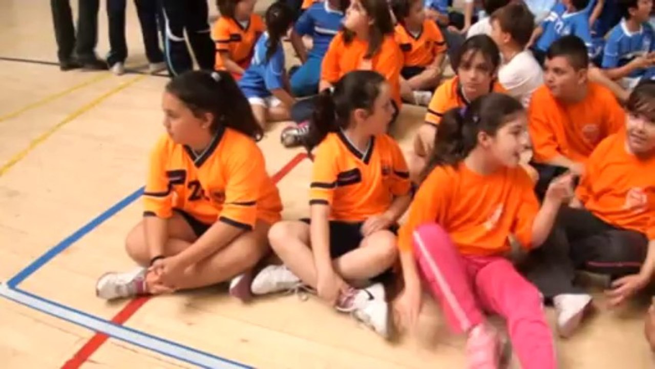 La Copa del Mundo brilló en la presentación de las escuelas del Club Balonmano Leganés